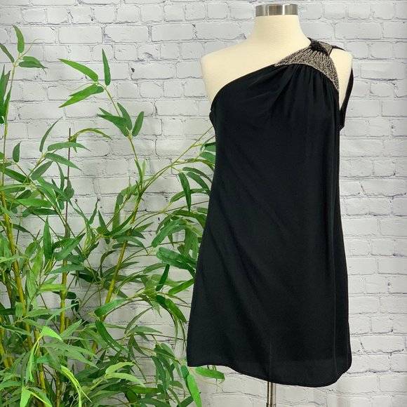 Tiff by TT Dresses & Skirts - Tiff by tt Black Vintage One Shoulder Mini Dress
